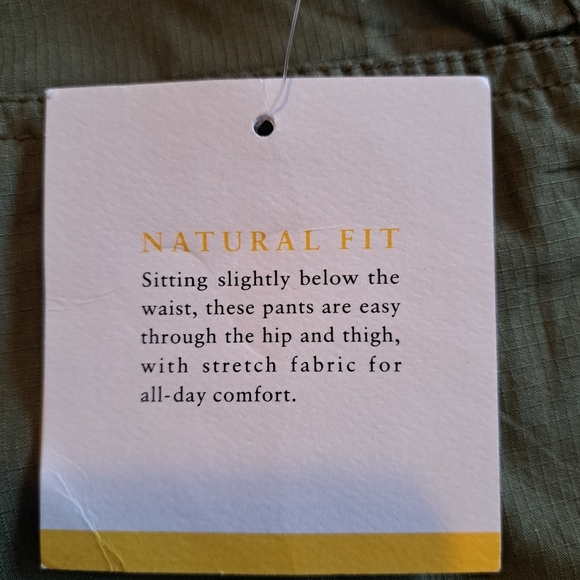 Croft & Barrow women's size 14 green natural fit 5 pocket folded cuff shorts NWT - Picture 5 of 8